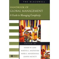 全球管理Blackwell手册：管理的复杂性指南 Blackwell Handbook of Global Management