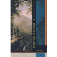 诺顿美国文学选集 第六版 卷B 1820-1865 Norton Anthology of American Literature 6E
