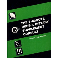 5－分钟草本与食品添加剂会诊 The 5-minute Herb And Dietary Supplement Consult For Pda