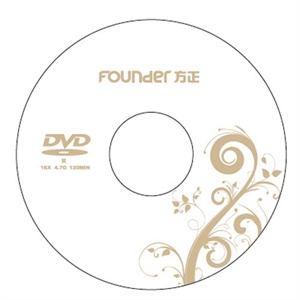 方正刻录盘DVD-R（50片装）A级盘片，速度 16x