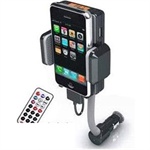 iPod、iPhone/3Gs三合一车载FM发射器（充电/发射/支架）
