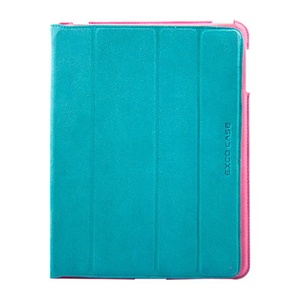 【当当自营】 EXCO AP-29皮套(New iPad) 蓝+粉