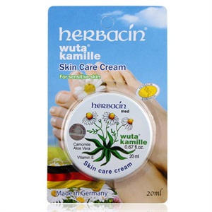 herbacin德国小甘菊 手足修护霜(圆罐)20ml