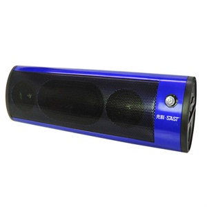 【当当销售配送】先科V101便携式立体声笔记本音箱（蓝色）
