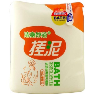 洁身妙浴 柠檬精油搓泥200ml