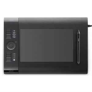 【当当销售配送】和冠Wacom PTK-640/K0-F 影拓4代M号数位板(黑色)1套