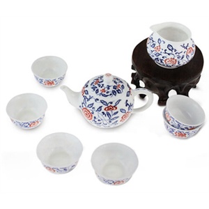 [当当自营]MOIIDEA 莫耶 鸿运当头8入茶具套装JDCJ1102