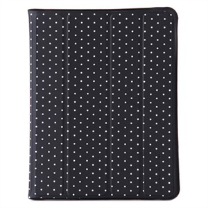 【当当自营】 hamimelon 哈密瓜 the new ipad2 ipad3保护套 Smart Cover 升级版智能超薄波点控带休眠全套 黑色