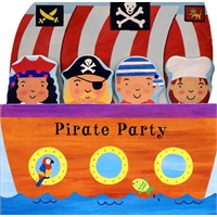 Pirate Party（Tip Top Tabs）卡板翻翻书-海盗的聚会