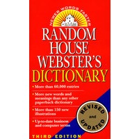 Random House Webster’s Dictionary韦氏英语词典