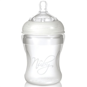 努比Nuby“自然乳感”系列硅胶奶瓶/300ml