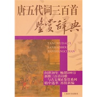 唐五代词三百首鉴赏辞典