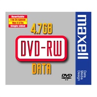 ��������Ӫ��MAXELL������� DVD-RW 2X 4.7GB ̨���  ��Ƭ��� ��¼��
