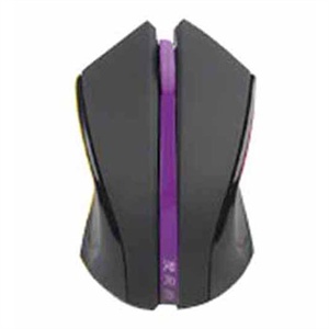 【当当销售配送】双飞燕 A4Tech G9-31O亮面行无线鼠标(黑紫色)