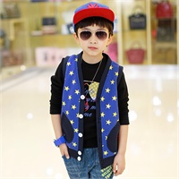 唯思凡童装<em>男童春装2015</em>新款上衣 儿童春季马