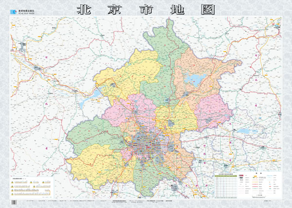 2013年北京市地图