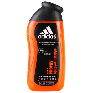 阿迪达斯男士活力沐浴露-能量250ml