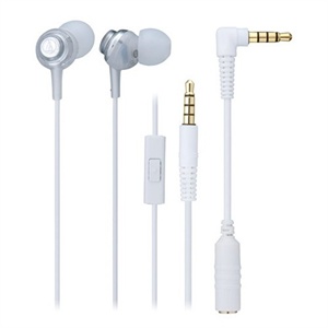【当当自营】 Audio Technica铁三角ATH-CKL202iS（耳机 白色）