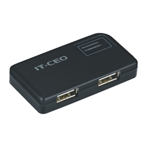 【当当自营】IT-CEO 高速集线器 扩展器 U4200 四口USB-HUB 黑