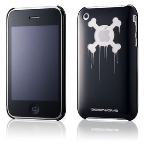 Boomwave iPhone 3G/3Gs 超薄镭射花纹背壳-Bloodbone
