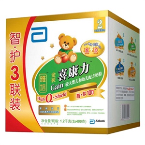 雅培金装智护喜康力三联包400*3