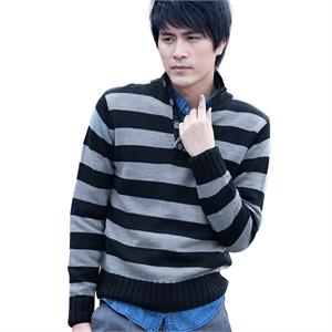 [当当自营]诠渡良品 冬日保暖百搭立领修身毛衣 81494