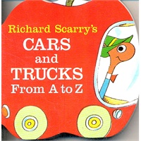 Richard Scarry's Cars and Trucks from A to Z 斯凯瑞童书-字母小车（卡板书）ISBN 9780679806639