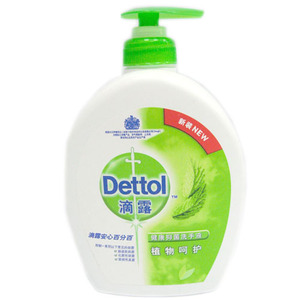 [当当自营]滴露洗手液植物呵护型500ml