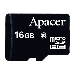 【当当自营】 Apacer 宇瞻 Micro SDHC TF 闪存卡 Class10 16G 终身保固