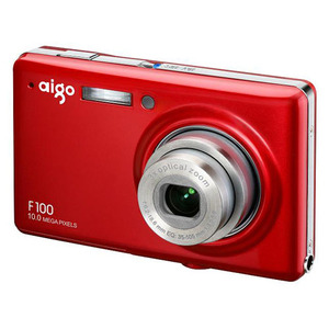 【当当销售配送】爱国者 aigo 数码相机F100 红色-(此商品仅支持北京、上海、广州、深圳货到付款，其他城市和地区仅限网上支付)