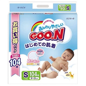 大王 GOO.N 婴幼儿用纸尿裤 S104