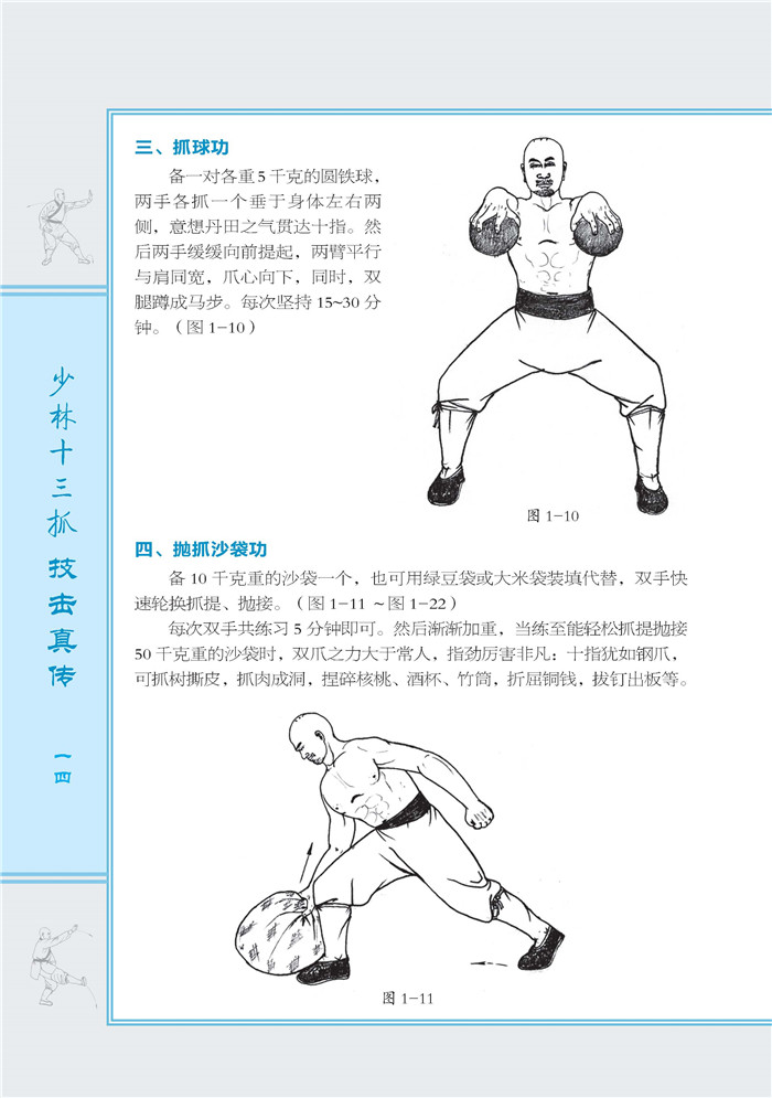 少林十三抓技击真传 朱晓东著 9787534974564