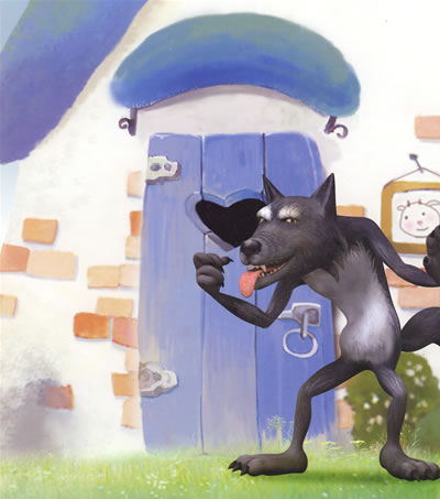 大灰狼和七只小羊.注音版 [平装]