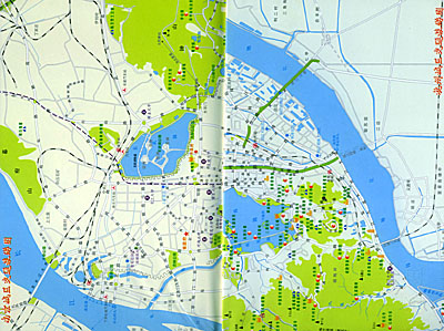 《上海,南京,杭州城市圈交通旅游图》(中国地图学社)图片