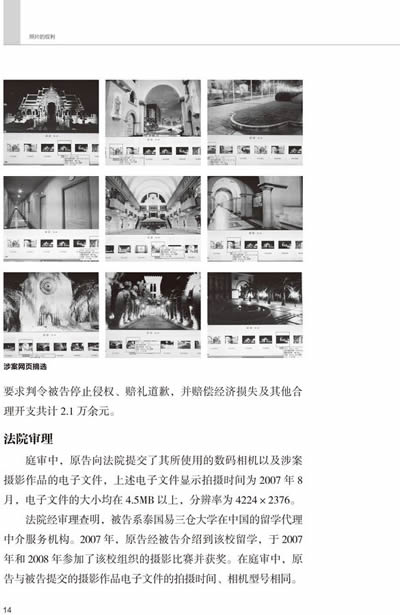 <em>照片的权利</em>:摄影作品侵权经典案例解析/张雪松