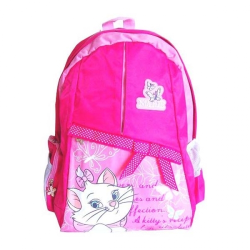 迪士尼玛丽猫学生书包272147(玫红)