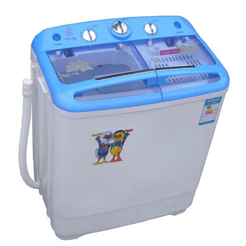 小鸭双桶迷你洗衣机xpb35-2008b/透明盖/可脱水
