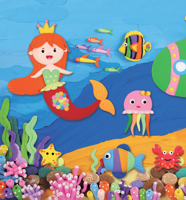 快乐手工玩转黏土 海底总动员